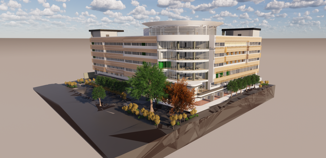 Modelo BIM 3D — render arquitectónico BIM Construcciones y Diseños BCD SAS